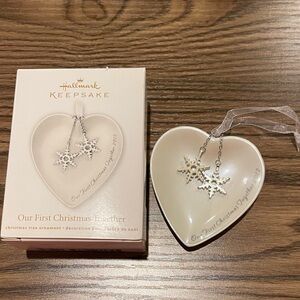 Hallmark Silver Holiday Ornament Elegance